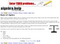 Equation basics