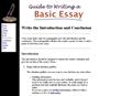 Writing an Introduction and Conclusion