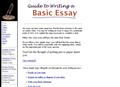 Essay Writing Guide